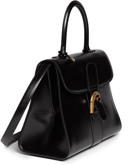 Delvaux Brillant Mm Box Calf In Black Lyst