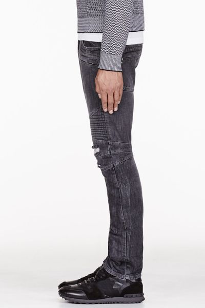 grey ripped jeans mens