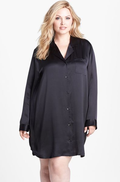 womens black nightshirt