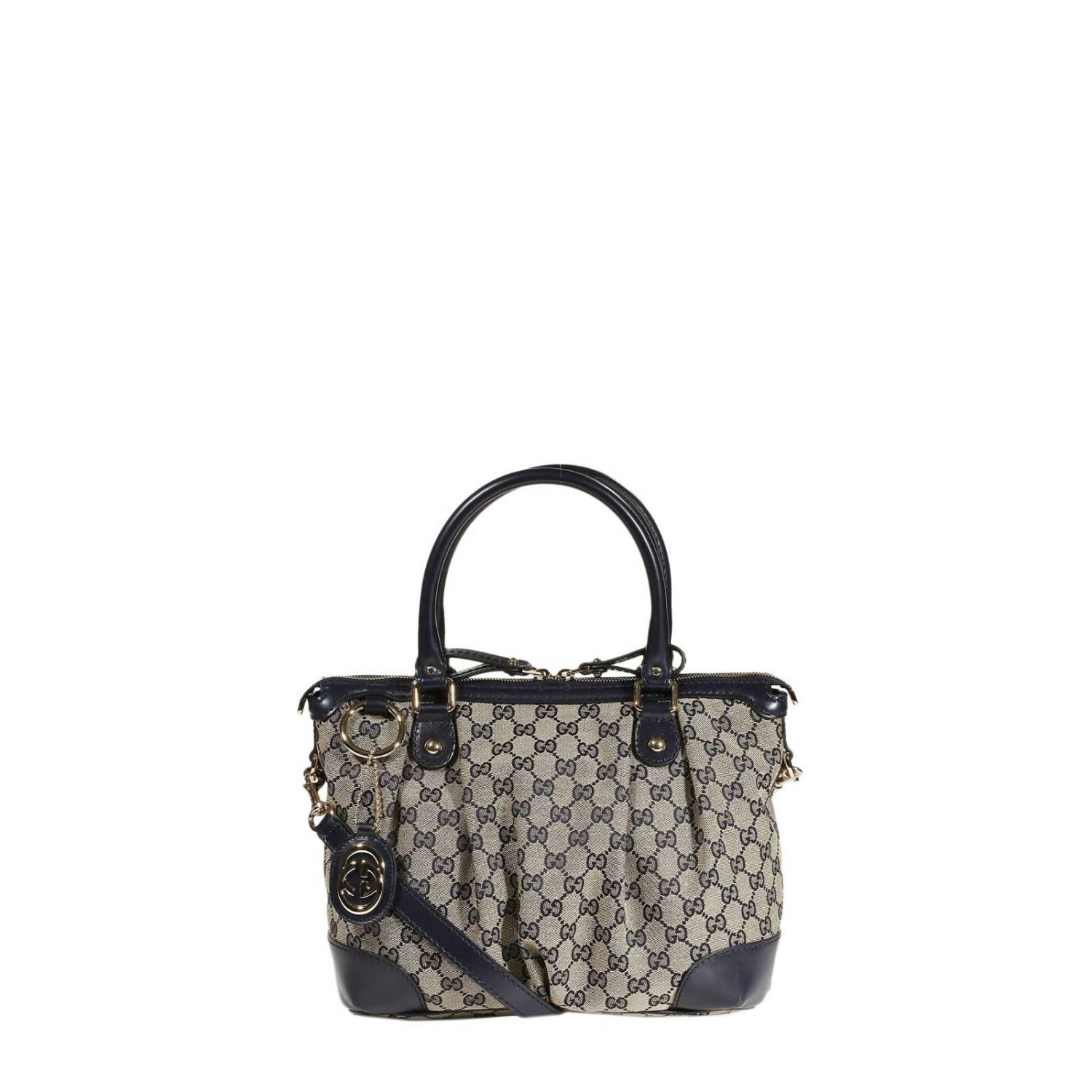 Gucci Handbag Sukey Small Across Body Bag GG in Gray (Blue) | Lyst