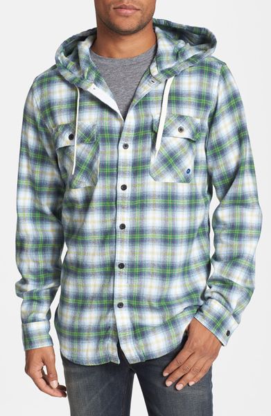quicksilver plaid shirt