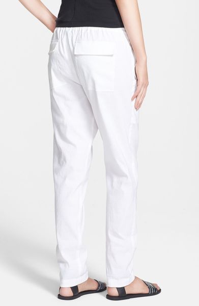 jogger linen pants