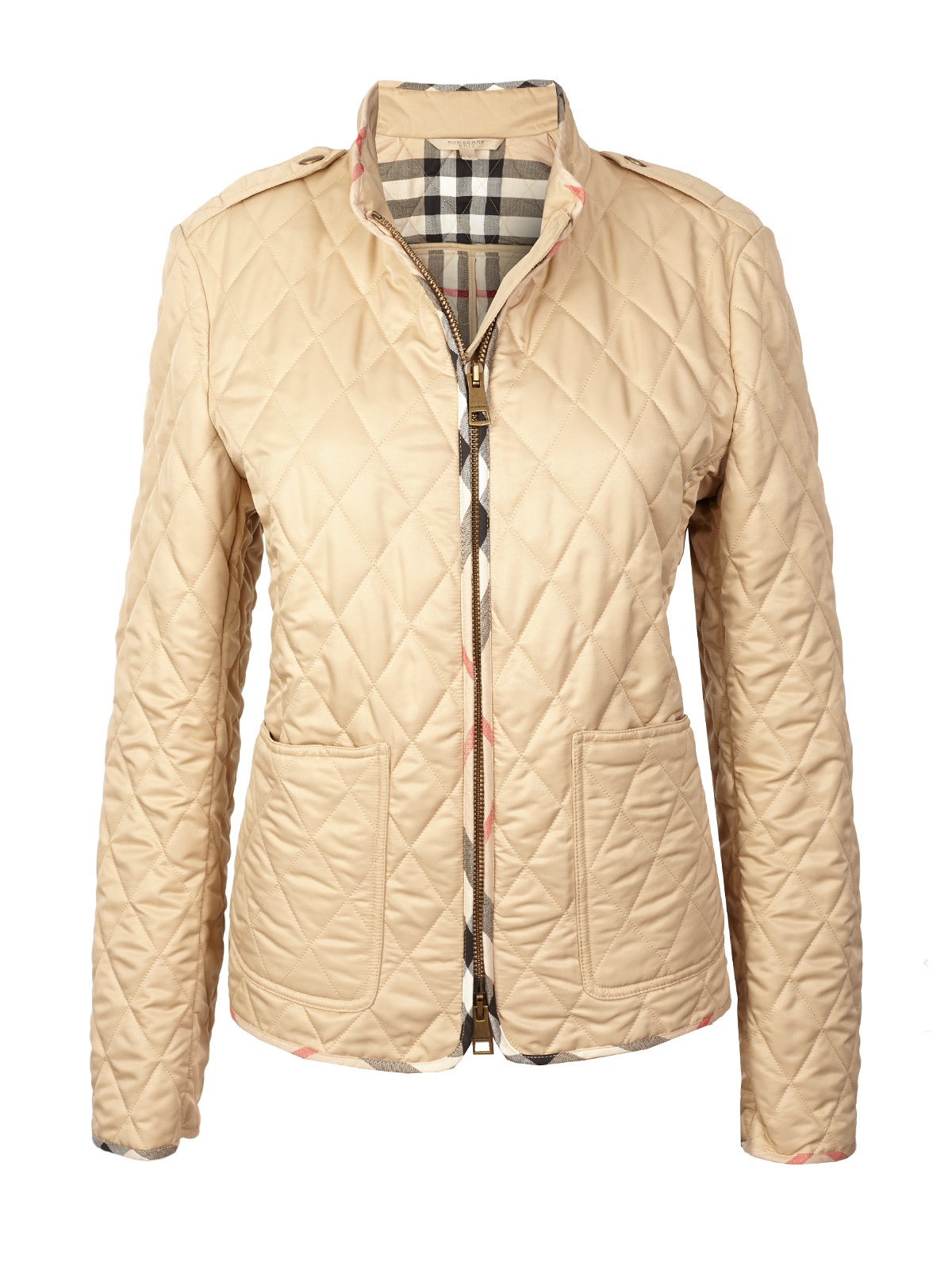 2019 year - Burberry Brit Quilted Aviator Jacket 2019 year