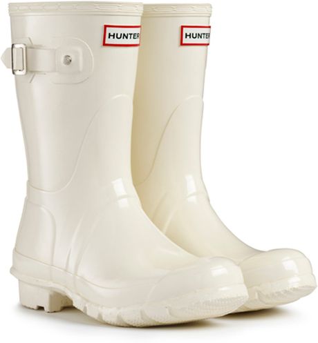 hunter beige rain boots