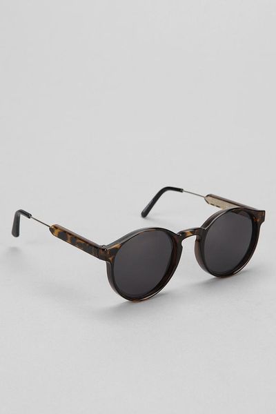 Spitfire Spitfire Protool Round Sunglasses in Brown | Lyst
