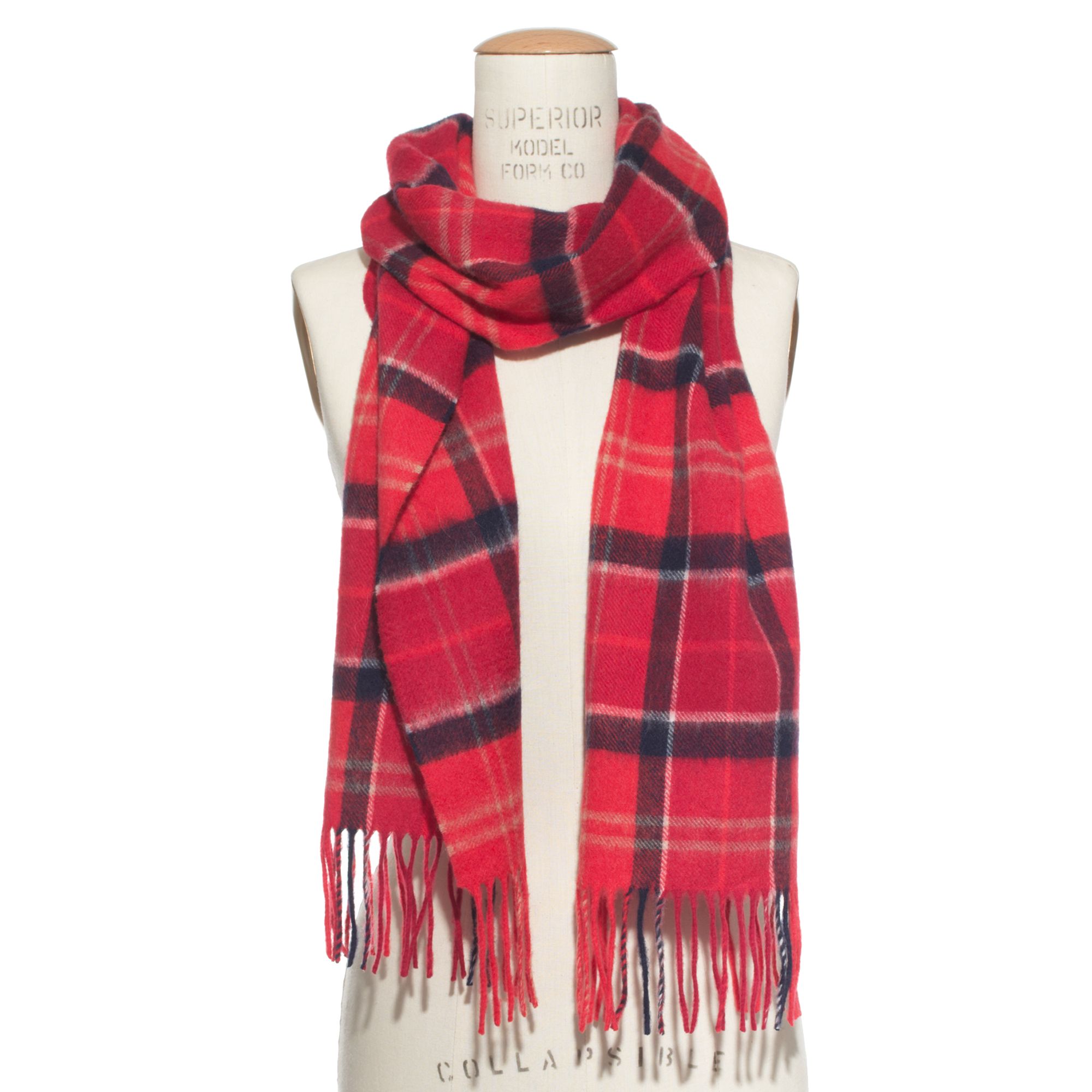 Madewell Barbourreg Tartan Plaid Scarf in Red (cardinal red) Lyst