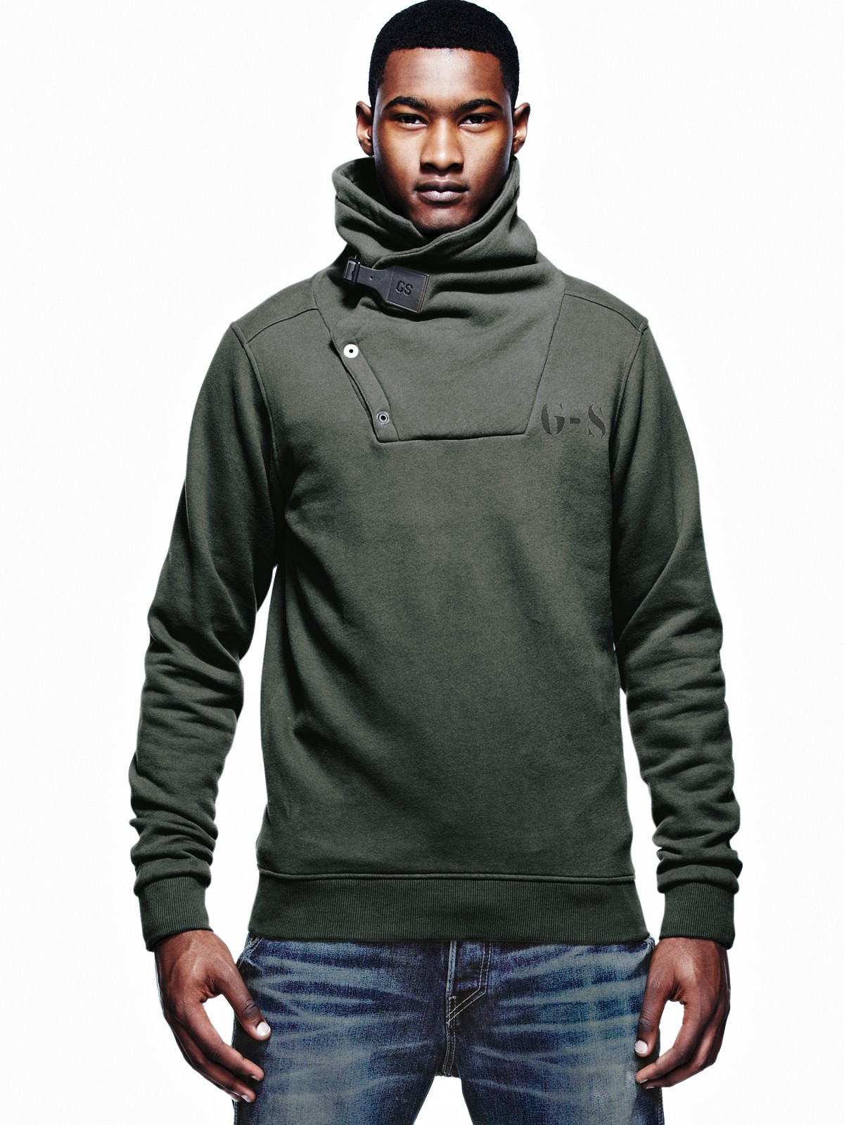 G-star Raw Gstar Raw Mens Aero Sweatshirt in Green for Men | Lyst