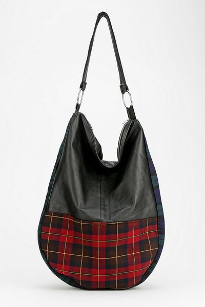Urban Outfitters Hobo Tartan Bag in Brown | Lyst