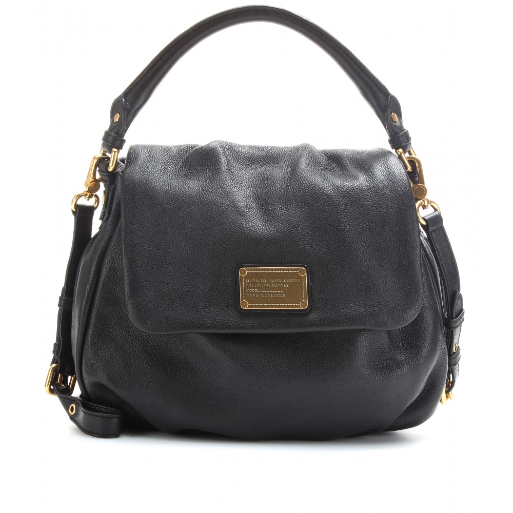 Marc By Marc Jacobs Lil Ukita Leather Shoulder Bag in Black | Lyst