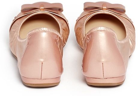 cole haan pink flats