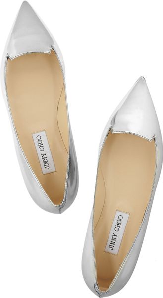 jimmy choo pointed flat