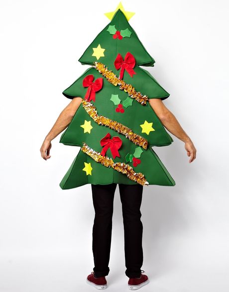 Asos Christmas Tree Onesie in (Green)  Lyst