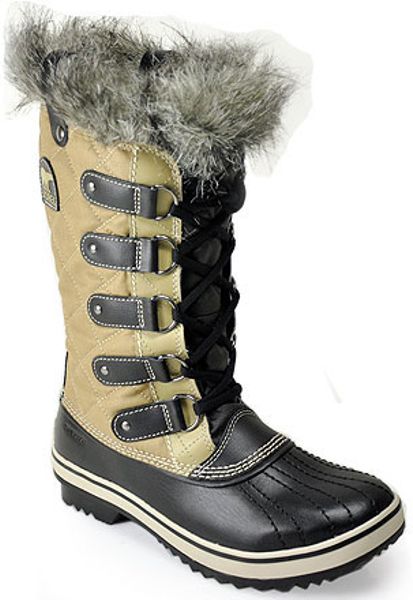 beige sorel boots