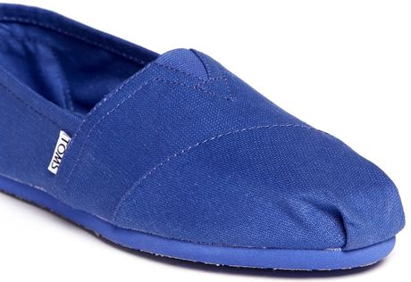 toms slipons cobalt earthwise classics