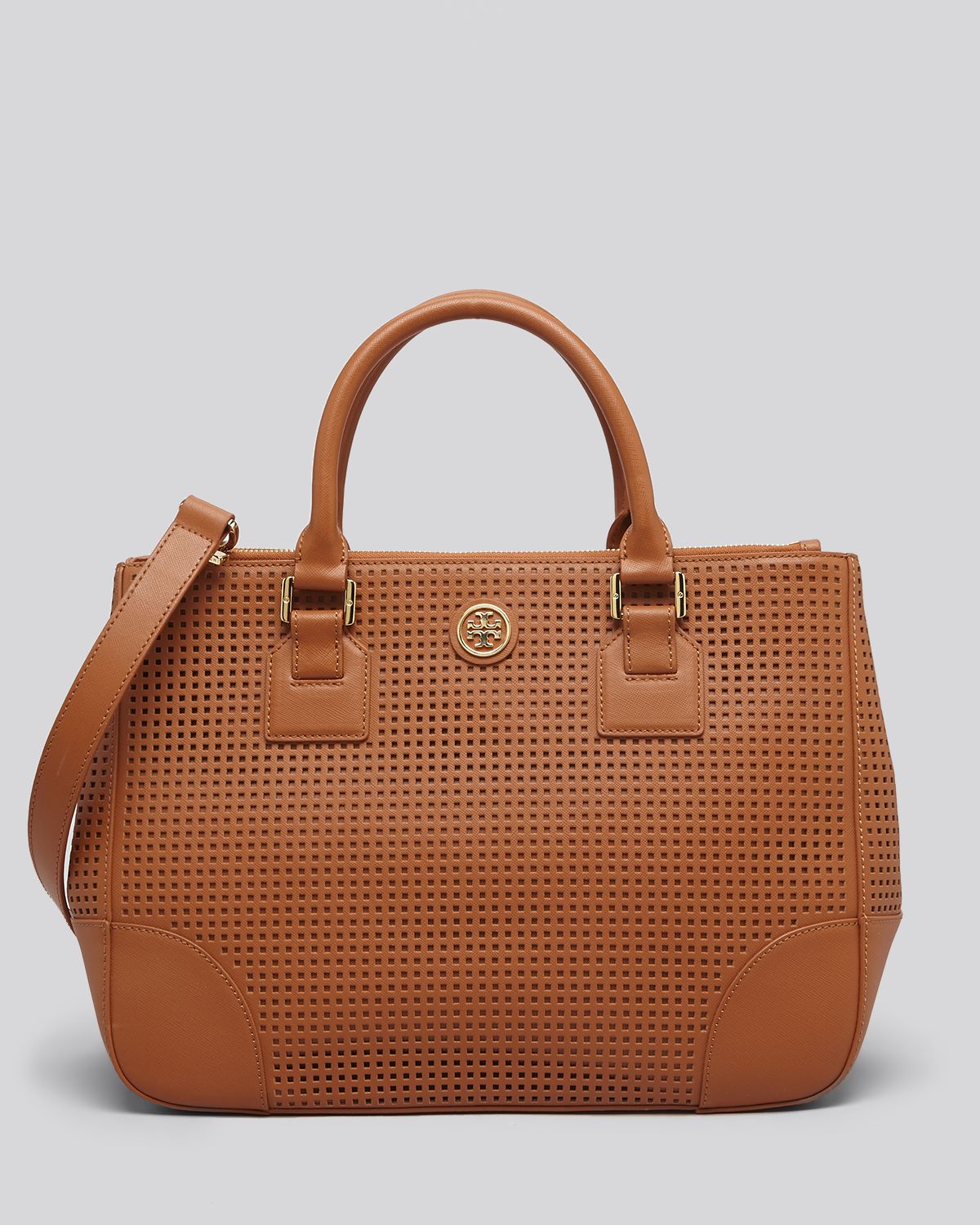 tory burch robinson large zip tote