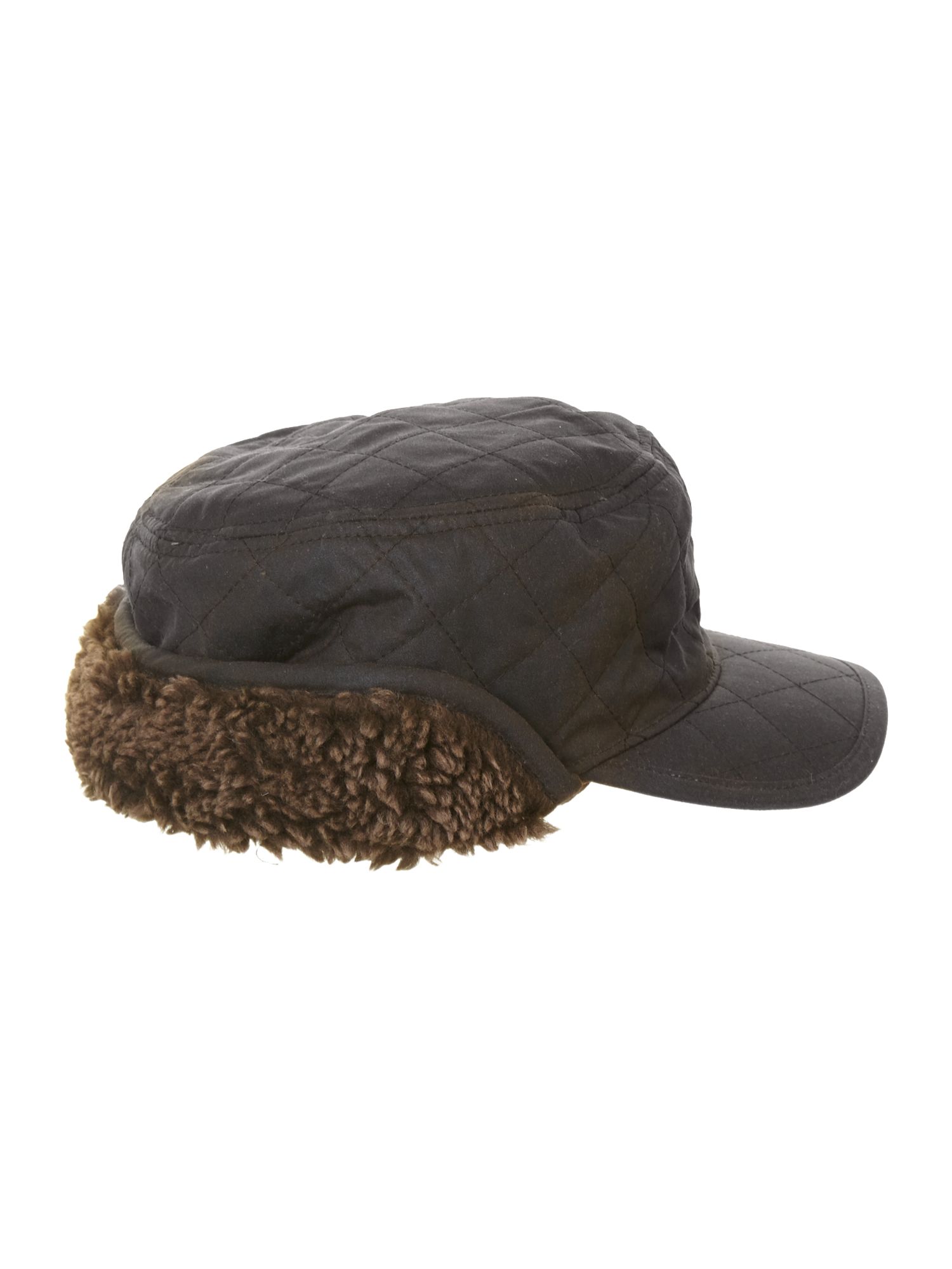 men's barbour stanhope trapper waxed hat