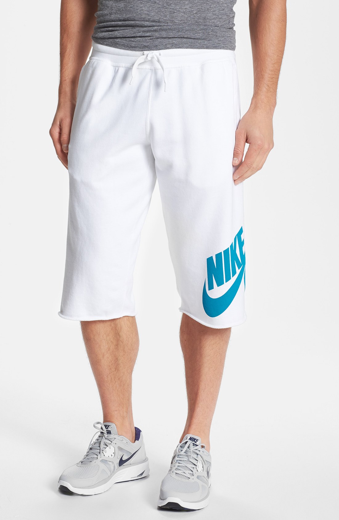 Nike Heritage Pickup Game Basketball Shorts in White for Men (White