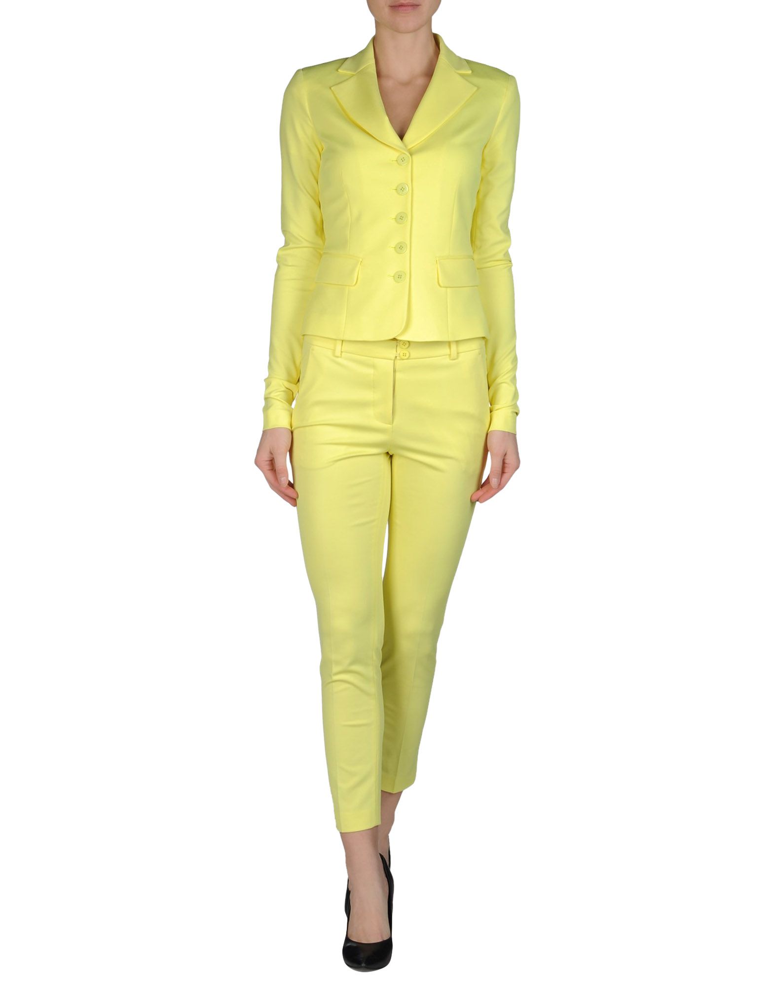 Pinko Pant Suit in Yellow Lyst