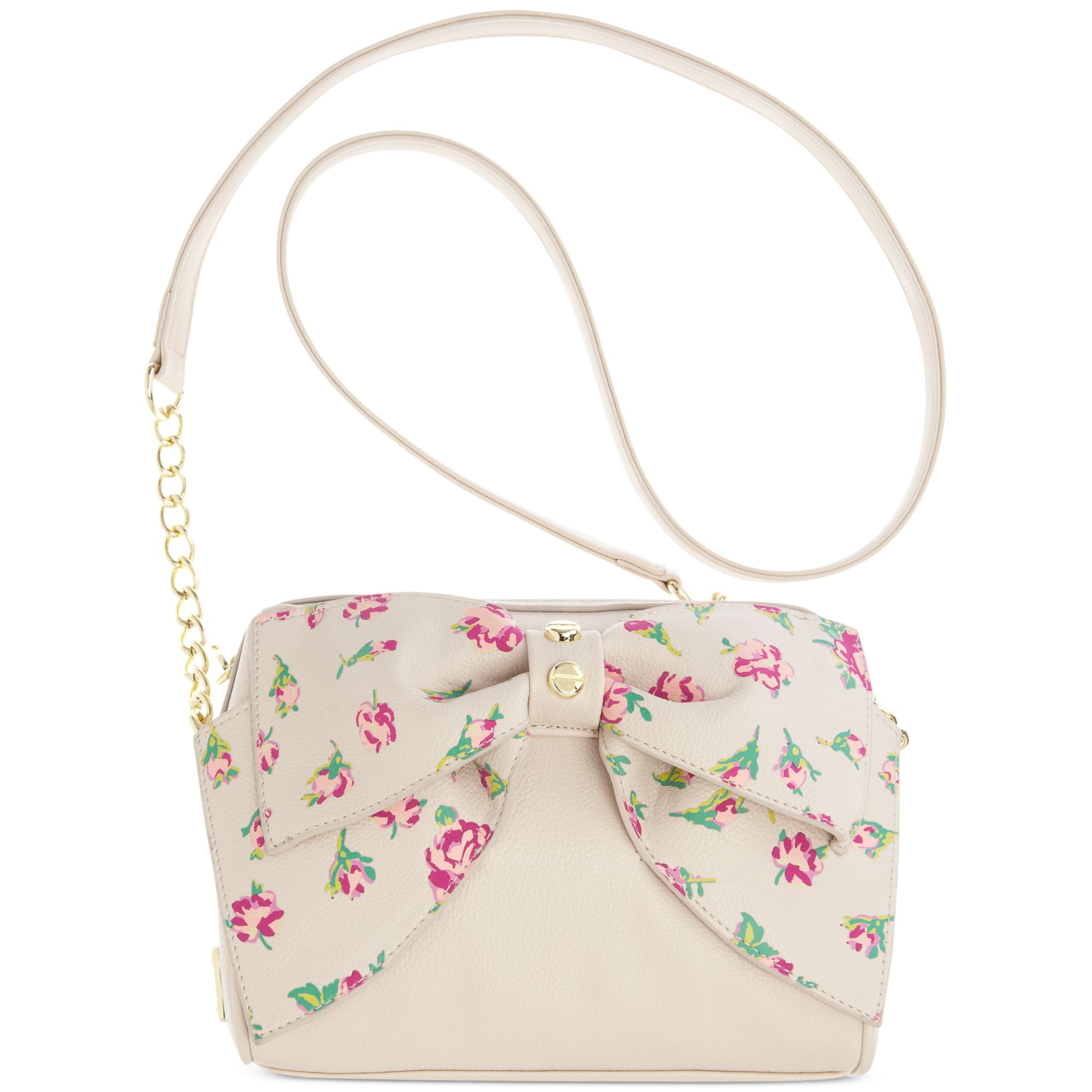 Gorgeous Rose Gold Betsey Johnson Crossbody - xfxrqvy