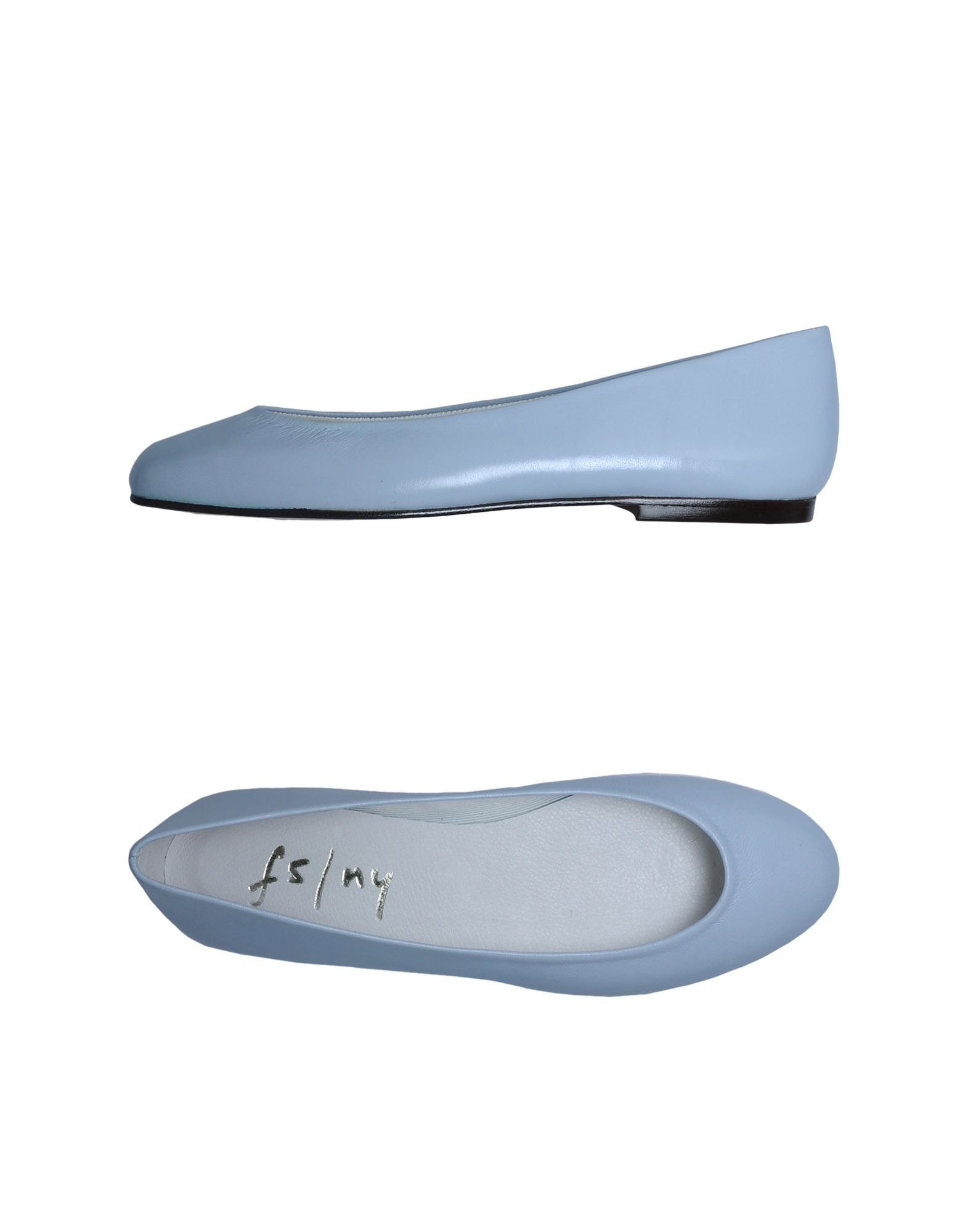 French Sole Fs/ny Ballet Flats in Blue (sky blue) Lyst