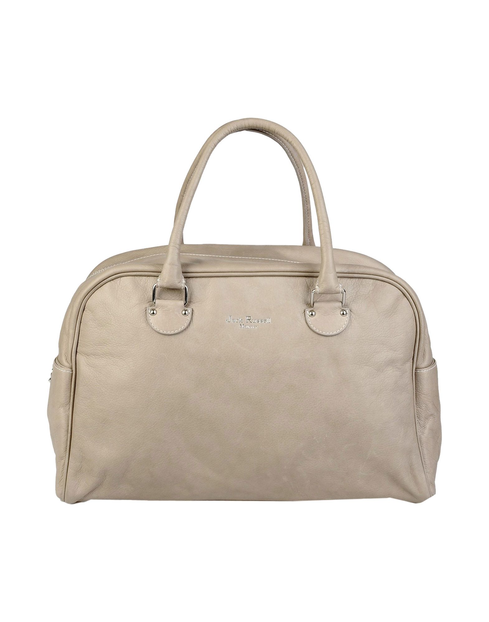 Jack Russell Malletier Large Leather Bag in Beige Lyst
