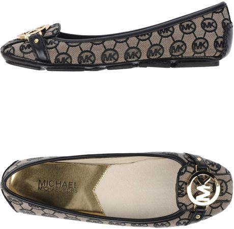 michael kors shoes flats black