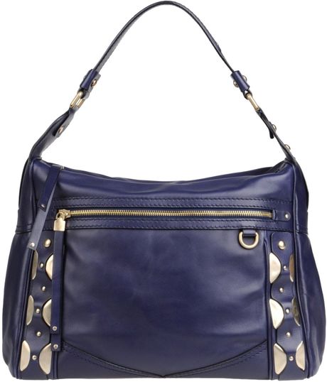 Versace Large Leather Bag in Blue (Dark blue) Versace Large Leather Bag in Blue (Dark blue)