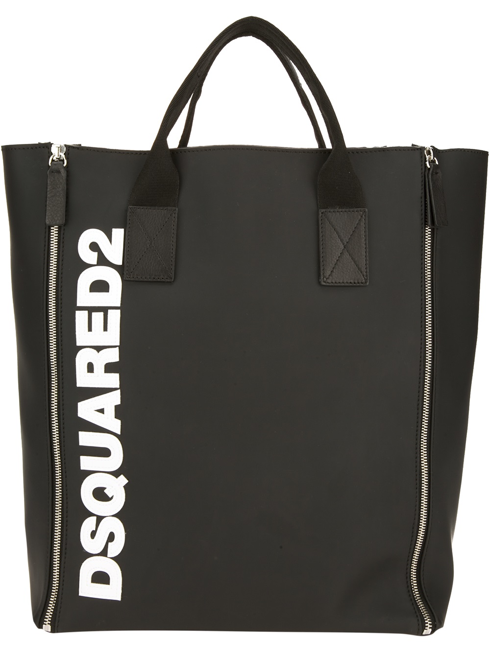 Dsquared² Logo Print Tote Bag in Black for Men | Lyst