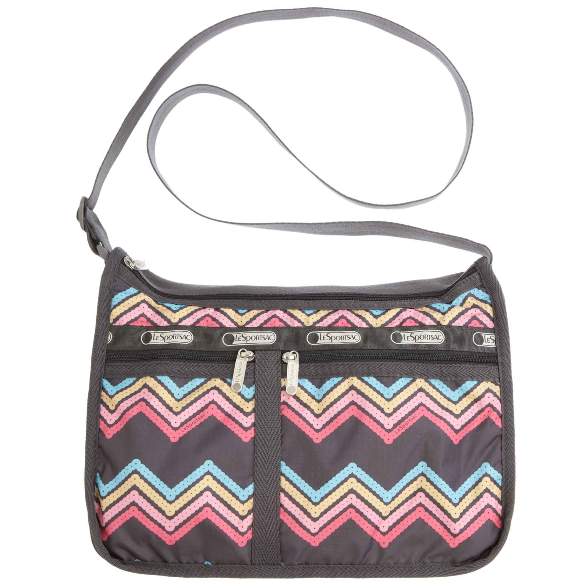 Lesportsac Deluxe Everyday Bag in Black (Up and Out) Lyst