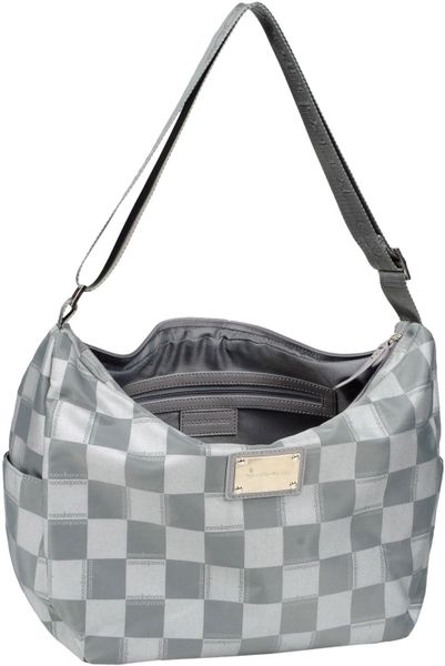 light grey shoulder bag