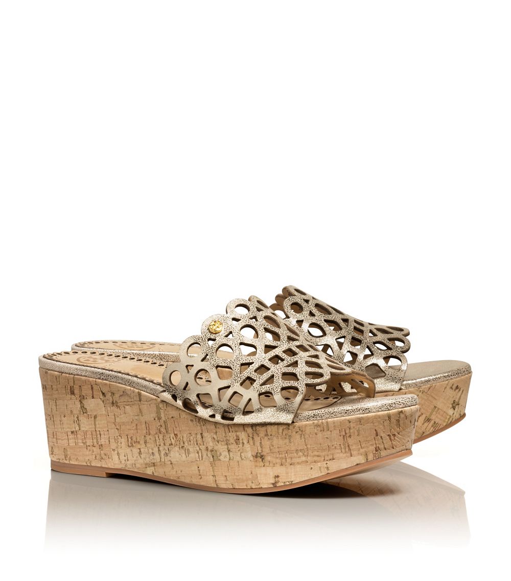 tory burch scallop wedge