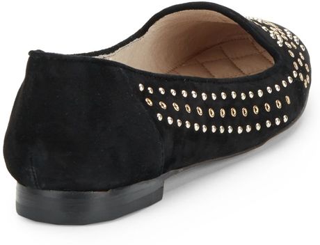 vince camuto silver flats