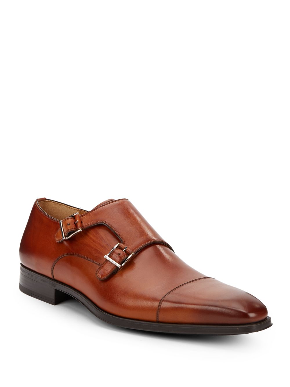double monk strap magnanni