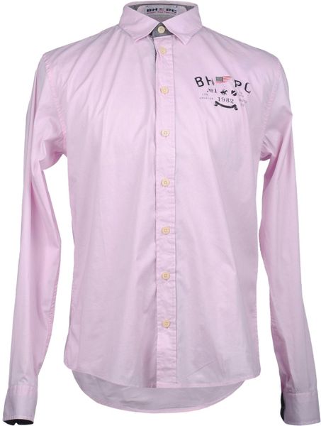 light pink long sleeve shirt men