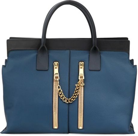 blue chloe bag