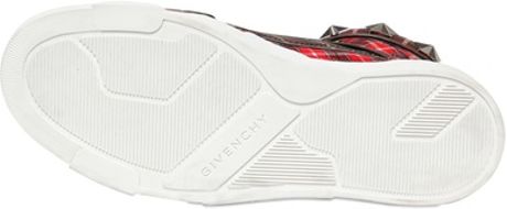 givenchy red high top sneakers