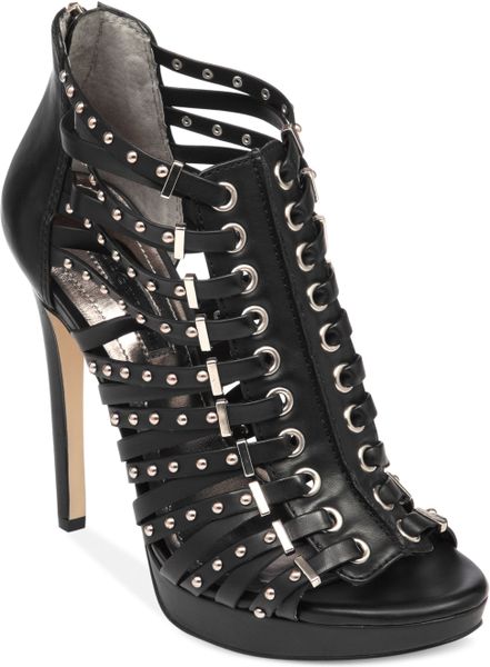 shooties boots bcbgeneration maxwell caged shooties in black lyst shooties boots bcbgeneration maxwell caged shooties in black lyst