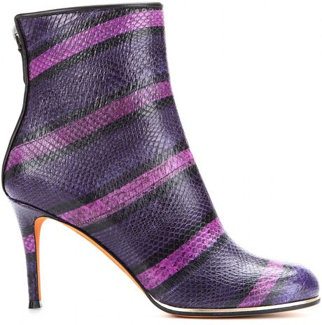 givenchy snake print boots
