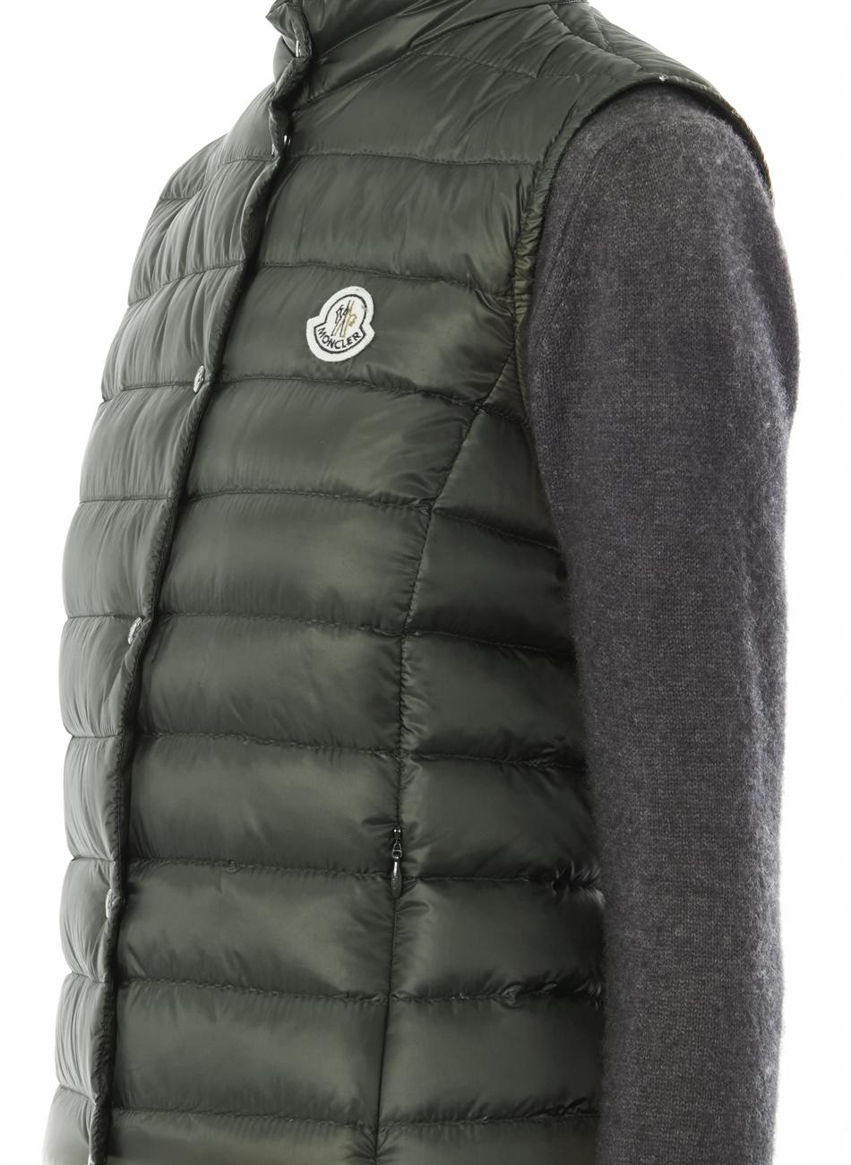 Moncler Liane Down Gilet In Natural Lyst