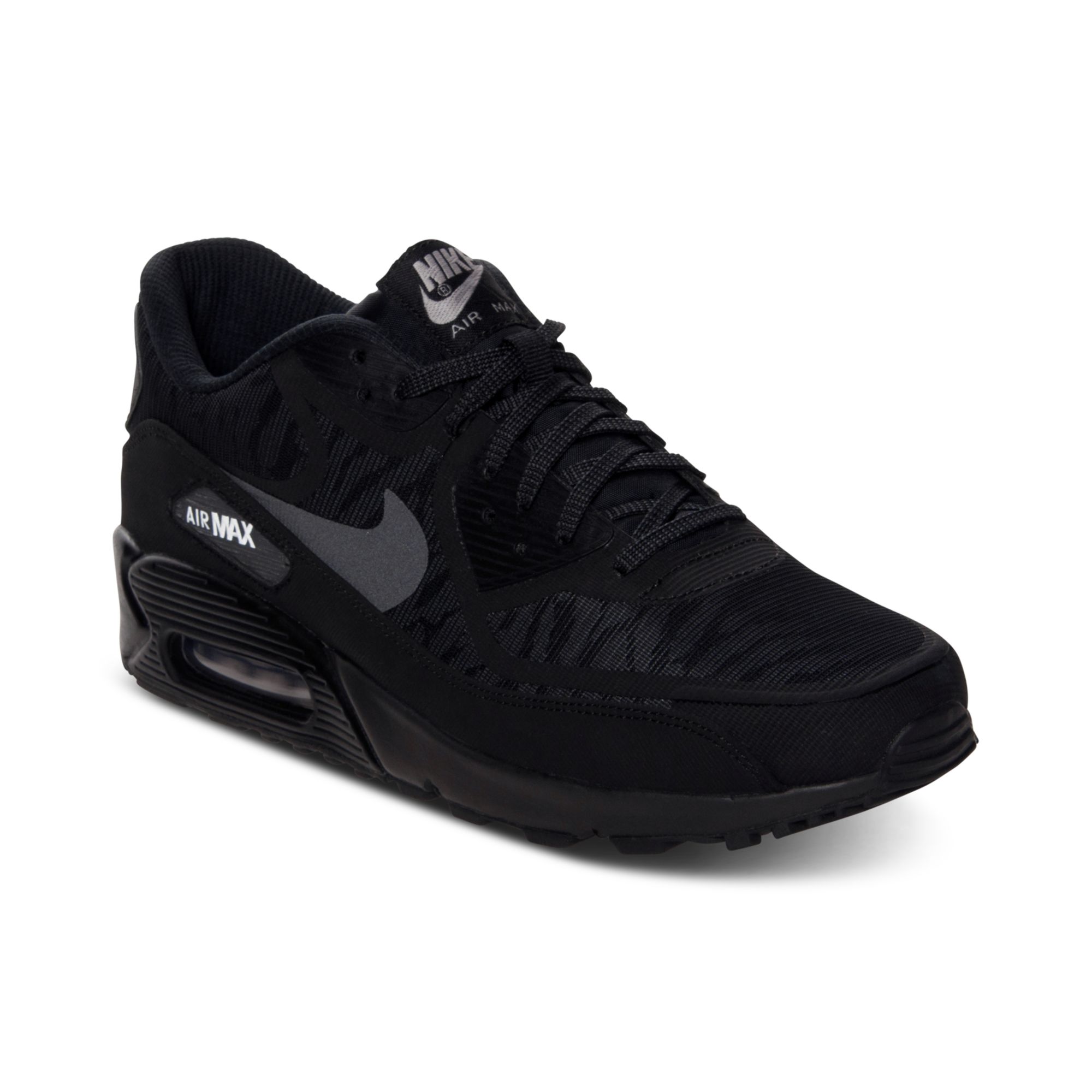 Nike Mens Air Max 90 Comfort Premium Tape Running Sneakers From Finish