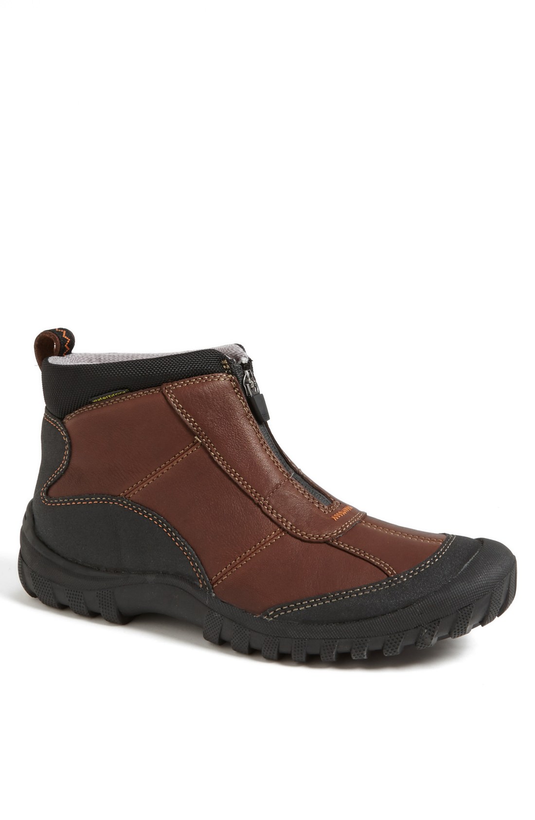 clarks zip front boots