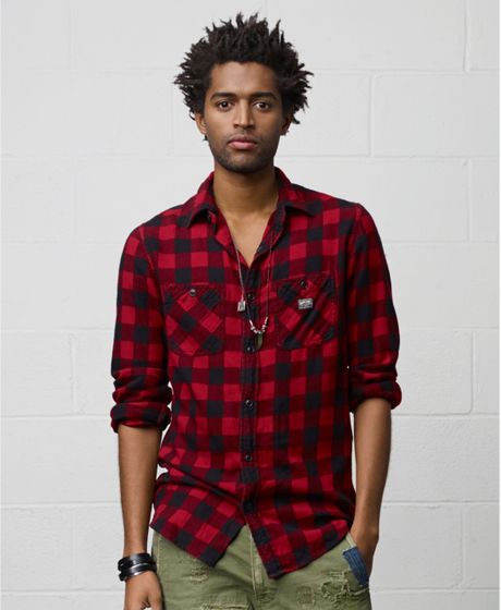 Denim & Supply Ralph Lauren Blake Buffalo Plaid Ward Shirt in Red for Men (Blake Buffalo) | Lyst