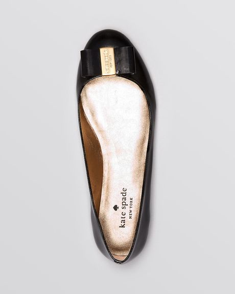 kate spade patent flats