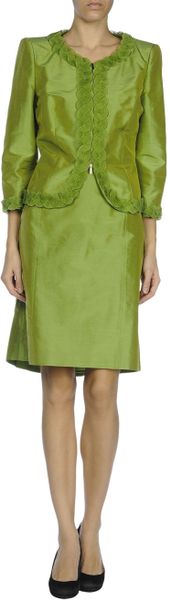 light green ladies suit