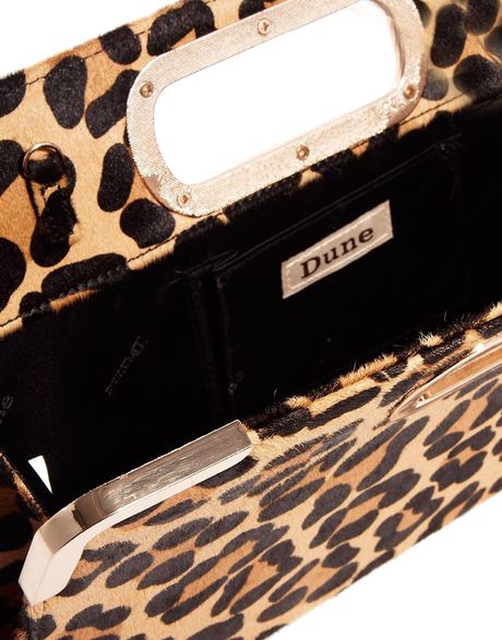 dune leopard bag