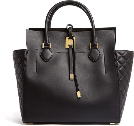 michael kors structured tote