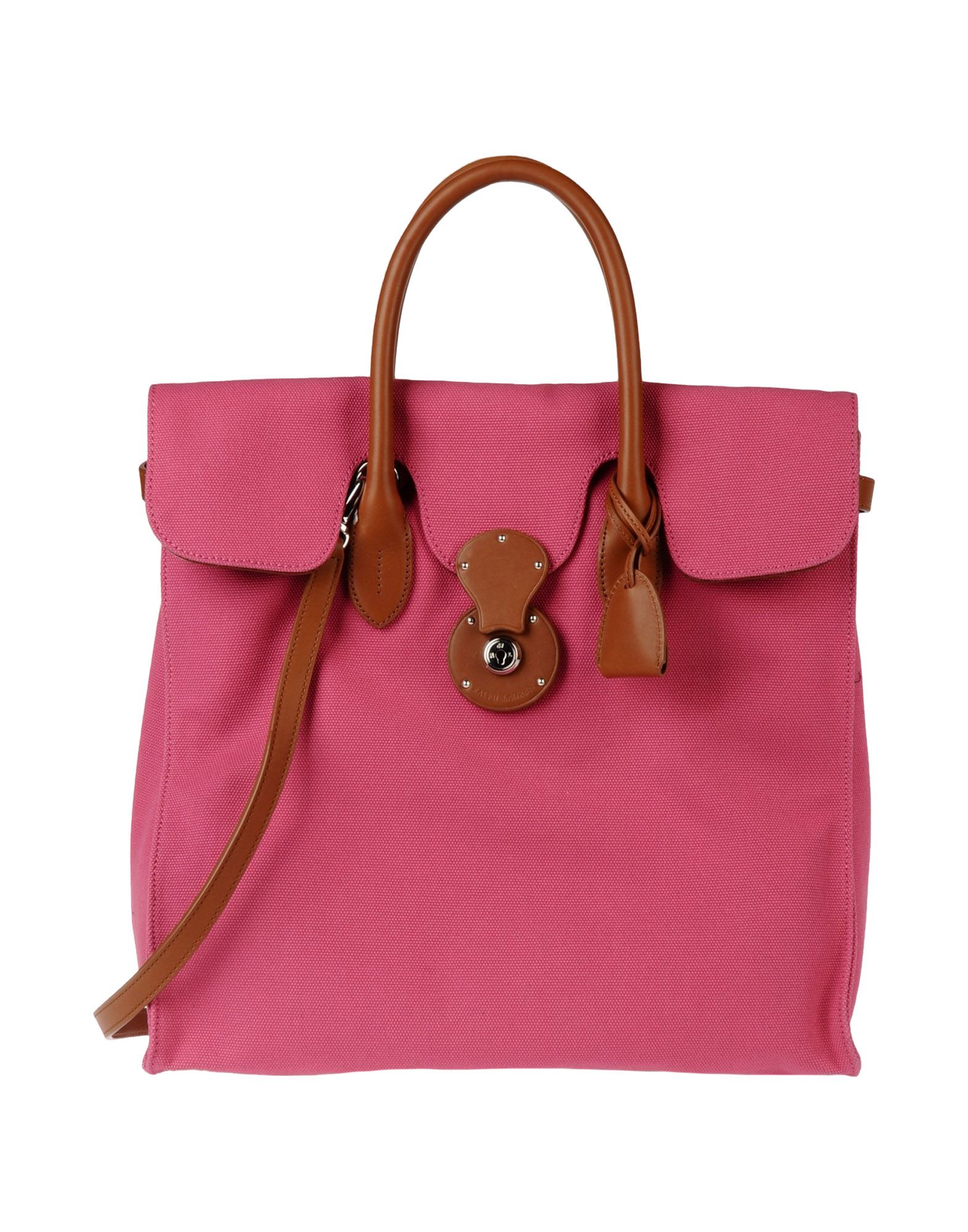 Ralph Lauren Large Fabric Bag in Pink (Light purple)