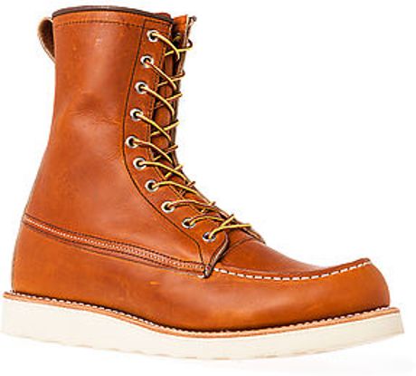 red wing 8 inch classic moc