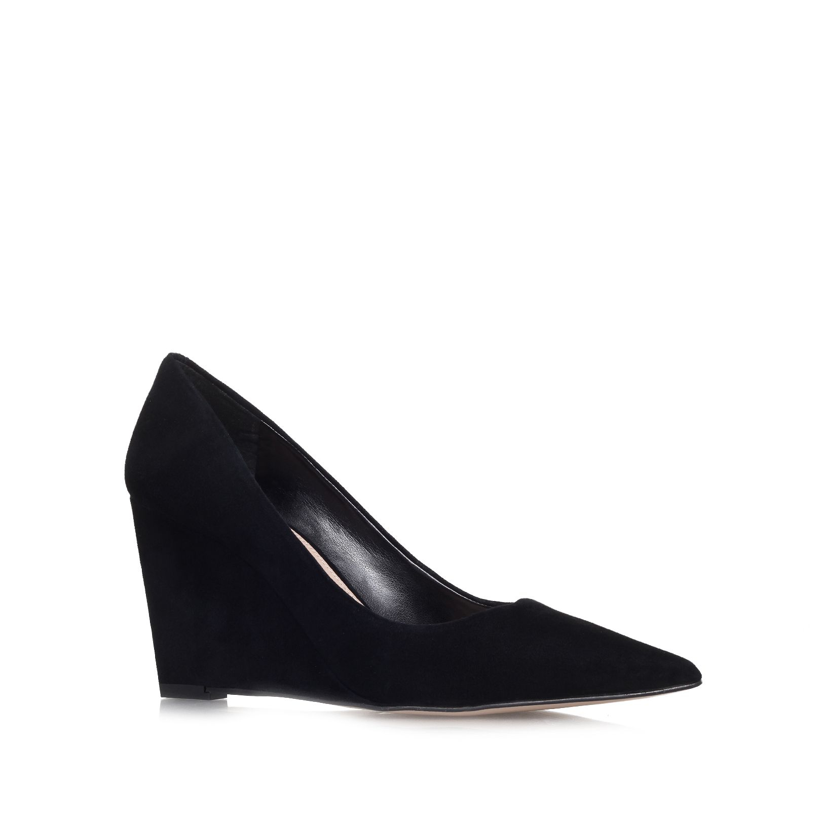 Carvela Kurt Geiger High Heel Wedge Court Shoes in Black Lyst