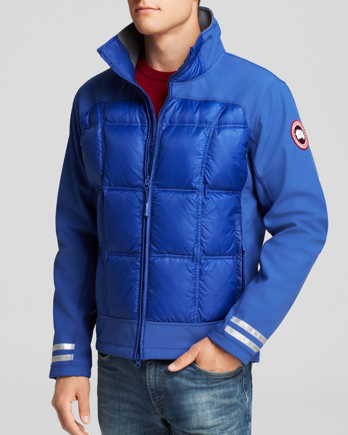 Canada Goose Hybridge Jacket in Blue for Men (Pacific Blue) | Lyst